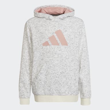 Sweatshirt com Capuz 3-Stripes Future Icons Branco Criança Sportswear