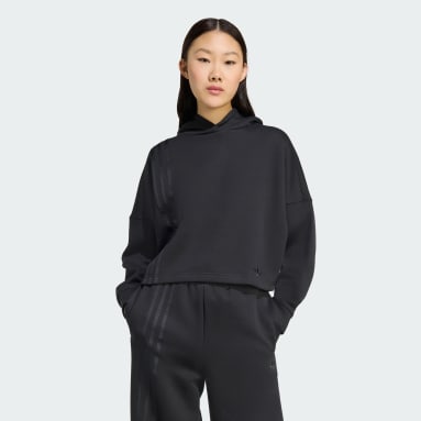 Off Placed 3-Stripes Hettegenser