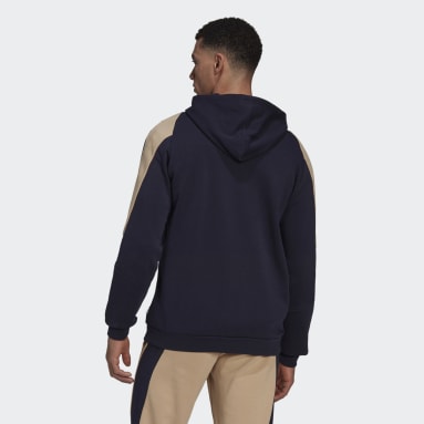 Sudadera con capucha Future Icons Embroidered Badge of Sport Azul Hombre Sportswear