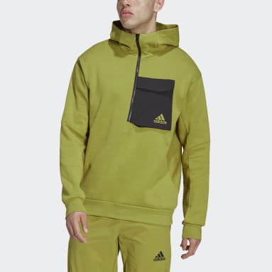 Camisola com Capuz Designed for Gameday Verde Homem Sportswear