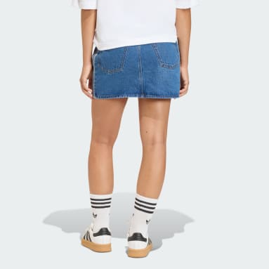 3 STRIPES SKIRT DENIM