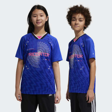 Youth Soccer Blue Predator Jersey