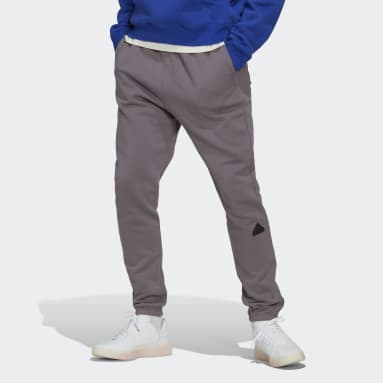 Pantaloni Fleece Grigio Uomo Sportswear