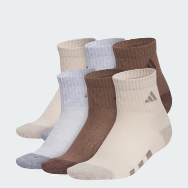 Athletic Cushioned 6-Pack Quarter Socks Kids