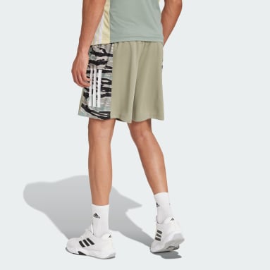 Train Essentials Camo 3-Stripes Shorts