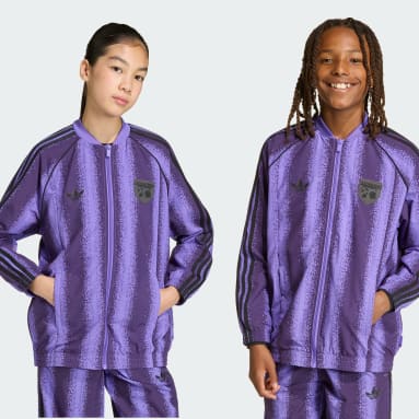 เสื้อแทรคทรงหลวม ADIDAS MINECRAFT SST