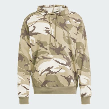Sudadera con Gorro Seasonal Essentials Camuflaje