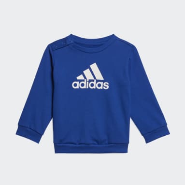 Pantalones Badge of Sport Felpa Francesa Azul Niño Sportswear