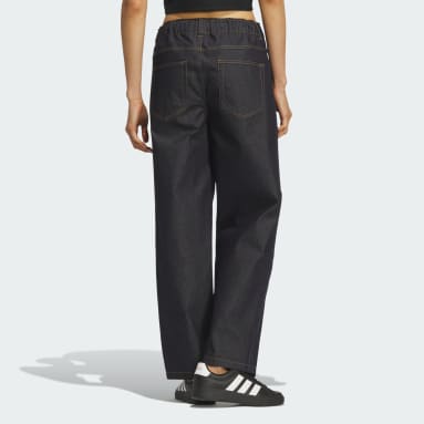 STADIUM CHROME DENIM LOOSE FIT PANTS