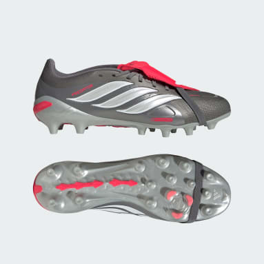 Bota de fútbol con lengüeta plegable Predator League césped artificial