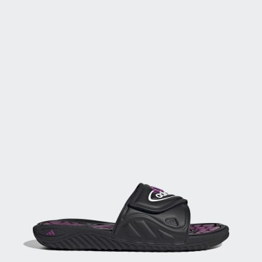 Men Originals Black Reptossage Slides