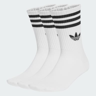 Calcetines a media pantorrilla con las 3 Franjas, 3 pares