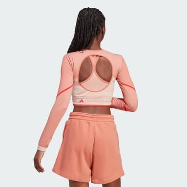 adidas by Stella McCartney TrueStrength Long Sleeve Overdel Brun