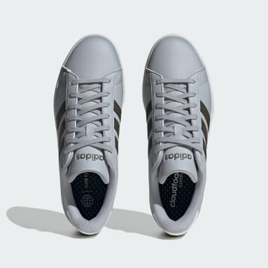 Männer Sportswear Grand Court Cloudfoam Comfort Schuh Grau