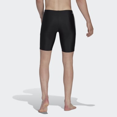 Muži Plavání černá Plavecké šortky Classic 3-Stripes