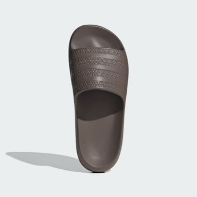 Chancla Adilette Ayoon Marrón Originals