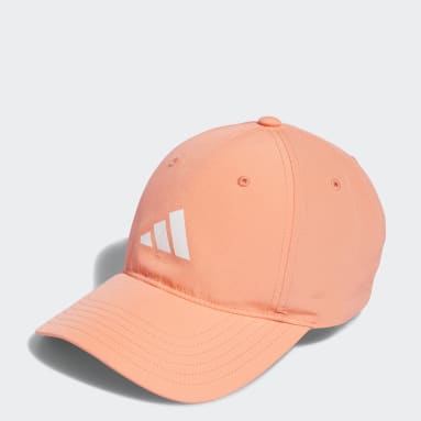 Women Golf Orange 투어 배지 햇
