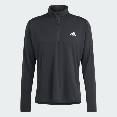 Train Essentials Training Longsleeve met Korte Rits