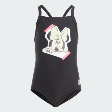 Girls Sportswear Black adidas x Disney Minnie Mouse Swimsuit