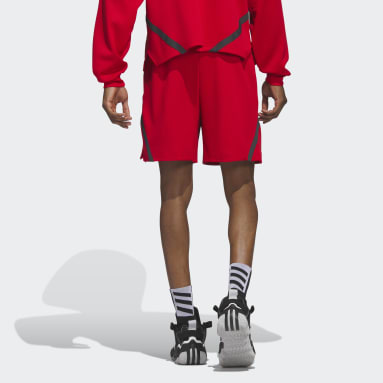 Men Basketball Red Select Shorts