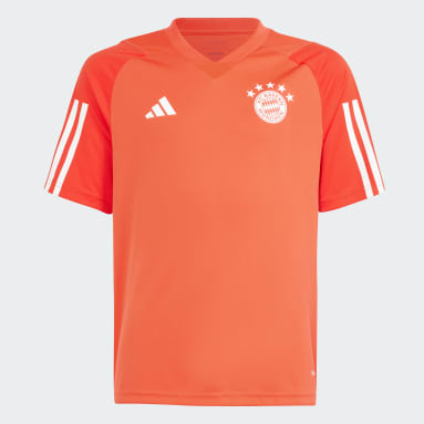 Camisola de Treino Tiro 23 do FC Bayern München – Criança Vermelho Criança Futebol