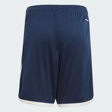 Kinderen Voetbal blauw Ajax Amsterdam 23/24 Uitshort Kids
