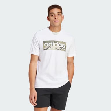 Camo Linear Graphic Tee