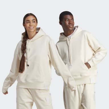 Sweat-shirt à capuche en molleton épais Lounge Blanc Sportswear