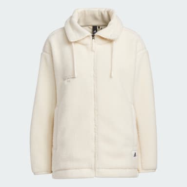 Women Gym & Training Beige 라운지 재킷