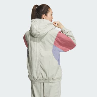 ビヨンド・ザ・ストライプス ルーズフィット ウーブンジャケット