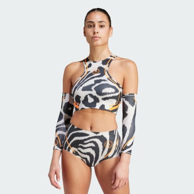 adidas by Stella McCartney TruePace ランニング クロップトップ