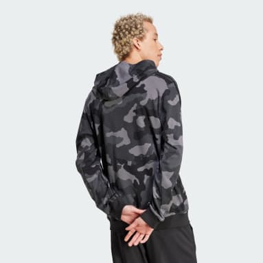 Felpa con cappuccio Seasonal Essentials Camouflage