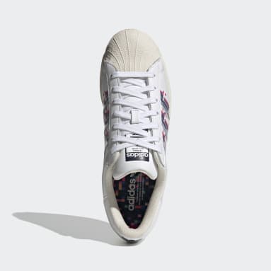 Men Originals White Superstar Shoes