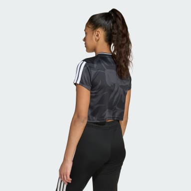 House of Tiro Colors of Football Crop Tee Kids