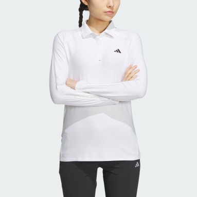 Women Golf Stretch Long Sleeve Polo Shirt