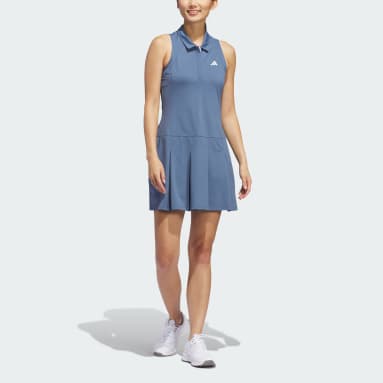 Women's Golf Blue Women's Ultimate365 Tour Pleated Dress