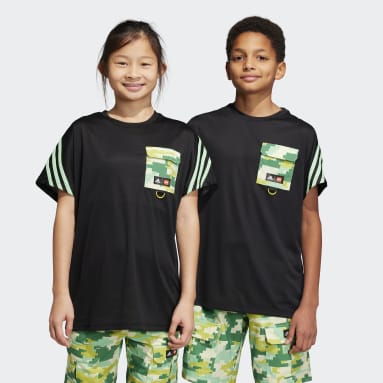 Playera adidas x LEGO® Play Negro Niño Sportswear