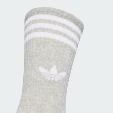 Chaussettes mi-mollet 3 bandes (3 paires)