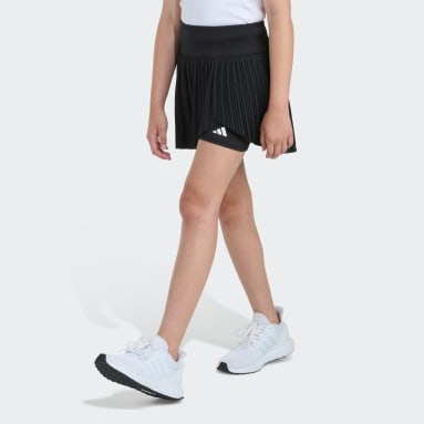 WOVEN PLEATED SKORT