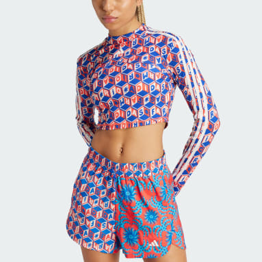 Crop top adidas manga larga shop