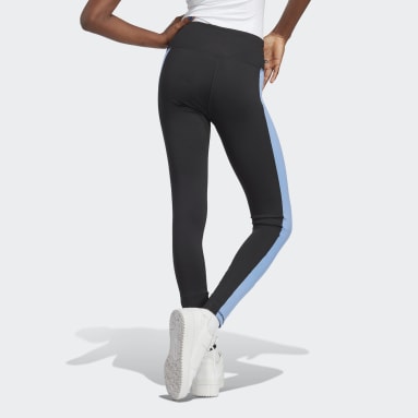 Legging à empiècement latéral noir Femmes Originals