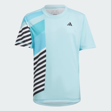T-shirt da tennis Pro Junior Turchese Ragazzo Tennis
