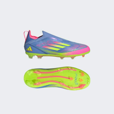 Botas de Futebol sem Atacadores F50 Elite – Piso firme (Criança)