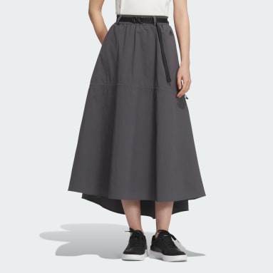 Luxflow ルーズフィット ストレッチウーブンスカート