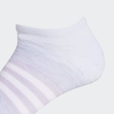 Children Training White Ombre No-Show Socks 6 Pairs