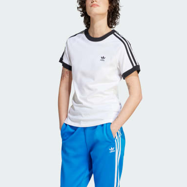 Nữ Originals Áo Thun 3 Sọc Dáng Ôm Classics Adicolor