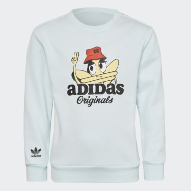 Kinder Originals adidas Originals Trefoil Set Blau