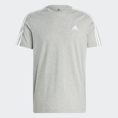 Essentials Single Jersey 3-Stripes Tee