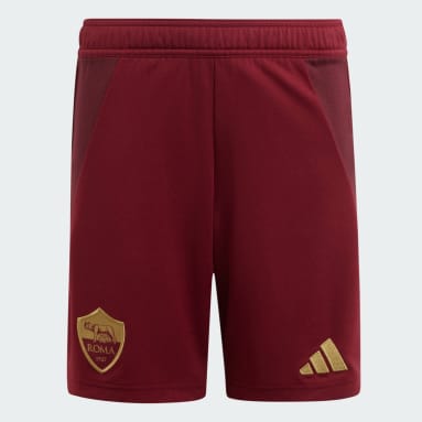 Calções Principais 24/25 da AS Roma – Criança