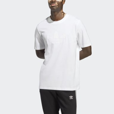 Männer Originals Graphics Monogram T-Shirt Weiß